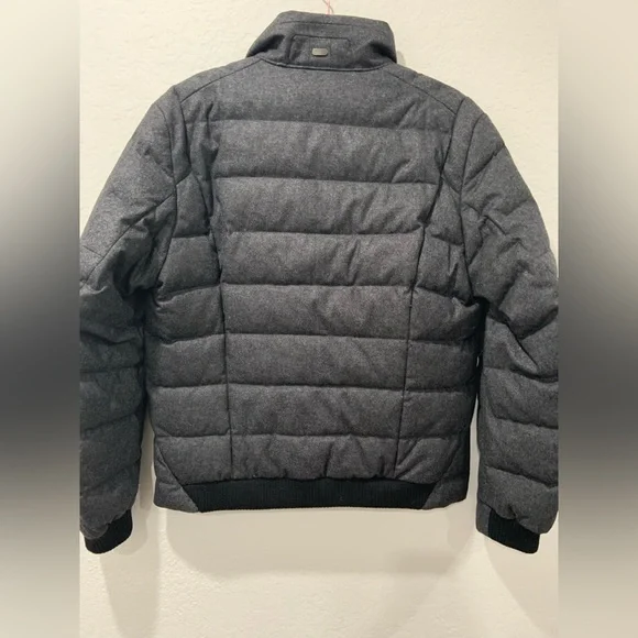 Hugo Boss Grey Puffer Jacket - Picture 2 of 3
